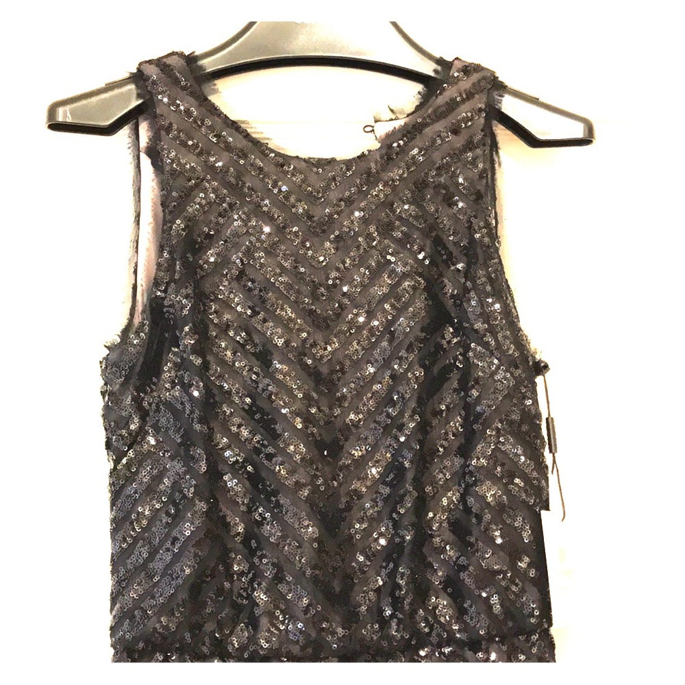 NWT Calvin Klein Nuk sequin gown